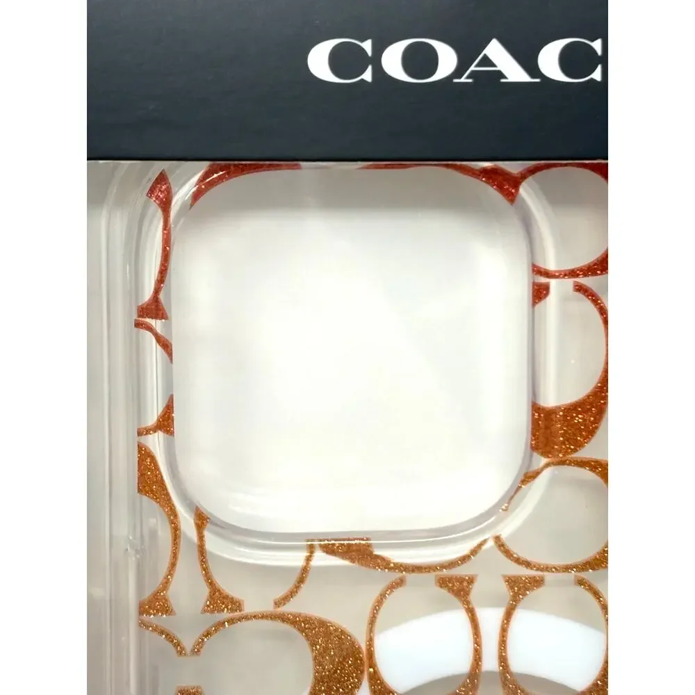 Coach pink orange